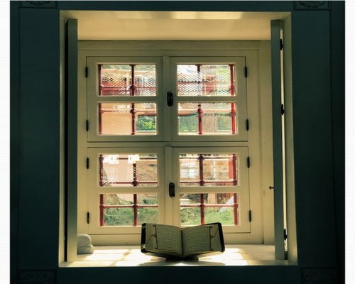 calm reading place near a window